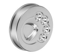 HIAKDOFT Comedero Lento para Perros y Cachorros de Acero Inoxidable Antideslizante Plato Metálico para Lamer Cuenco de Alimentación Lenta Adecuado para Gatos y Mascotas Pequeñas