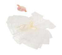 HIAKDOFT Conjunto de Ropa para Fotos de Niña Niña Recién Nacida Vestido Tutú con Lazo y Diadema Floral para Sesiones Fotográficas y Shower