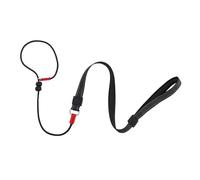 HIAKDOFT Correa De Adiestramiento Canino Antitirones De Poliéster Resistente Negra, Cuerda Fina para Control y Paseo, Adecuado para Todas Las Razas y Entrenamiento Profesional