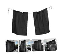 HIAKDOFT Cortina Divisoria para Coche Parasol Trasero para Privacidad y Protección Solar Cortinillas Laterales para Ventana Bloqueo de Luz y Calor para y Camping