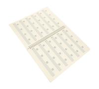 HIAKDOFT Cuaderno de Partituras de Guitarra A4 Espiral, Libro de Música Portátil Cubierta Resistente de Pp, Libro de Acordes para Guitarristas, Cuaderno para Enseñanza y Práctica Musical