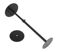 HIAKDOFT Elevador de Macetas Ajustable 43-81 CM para Plantas Interior y Exterior Soporte Resistente de Plástico para Macetas de Jardín con Base 15-25 CM Elevador Compacto Adecuado para