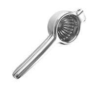 HIAKDOFT Exprimidor Manual de Limón y Cítricos Acero Inoxidable Pequeño Ergonomía Cómodo para Jugos Frescos Casa