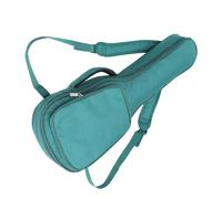 HIAKDOFT Funda para Ukelele Tenor Mochila Bolsillo Frontal Transparente Sistema de Cierre Bidireccional Correa Ajustable Portátil y Resistente para Instrumentos de 26/27 Pulgadas