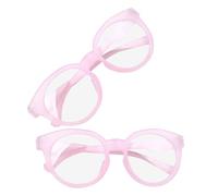 HIAKDOFT Gafas Bloqueadoras de Luz Azul para 2 Piezas, Montura Irrompible y Antirreflejos, Color Rosa Arena, Gafas Protectoras para Ordenador y Lectura, Uso Escolar y Digital