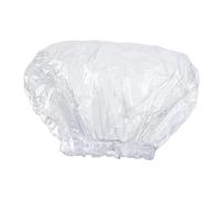 HIAKDOFT Gorro de Ducha Transparente Reutilizable para Baño Extra Grande de Cómodo y Práctico para Hombre y Mujer con Cabello y Fácil de Limpiar y Transportar