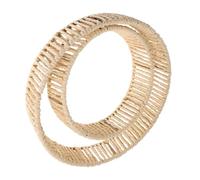 HIAKDOFT Handwoven Paper Rope Lampshade Soft Light Diffuser Space-saving Ceiling Pendant Cover For Modern Rustic Home Decor Elegant Handcrafted Shade