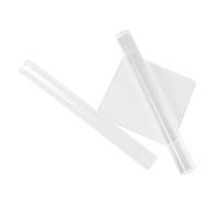 HIAKDOFT Herramientas de Modelado de Arcilla de Acrílico Kit Esencial para Diy con Tabla Cuadrada Rodillos y Sólido Transparentes Suministros para Modelar Arcilla Casa