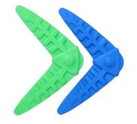 HIAKDOFT Juguetes para Masticar para Perros Diseño De Boomerang, Material Lavable y Resistente, Tamaño Medio, Juguete Volador para Entrenamiento y Entretenimiento De Mascotas Pequeñas y Medianas