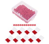 HIAKDOFT Kit 10 Cajas de 500 Piezas de Rebanadas de Arcilla Polimérica 6 MM Cuentas Planas para Hacer Pulseras y Joyería DIY Materiales para Collares Pendientes y Manualidades Creativas