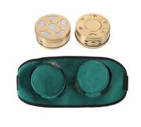 HIAKDOFT Kit de Moxibustión con Caja de Moxa sin Humo Funda Aislante y Soporte para Varillas para Terapia de Moxibustión Casa o Masajes