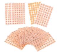 HIAKDOFT Kit De Semillas De Oreja De Acero Inoxidable 600 Piezas Para Acupresión Auditiva Pegatinas Magnéticas Cuidado Del Oído Para Terapia De Puntos Auriculares Uso Familiar y Personal