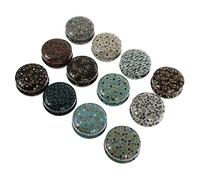 HIAKDOFT Latas para Velas Hechas Mini Botes de Metal Recipientes Redondos Tapa Perfectos para Decoración de Bodas Almacenamiento de 12 Piezas para Artesanías