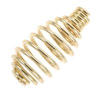 HIAKDOFT Mango de Resorte Metálico para Estufa y Caldera Agarre Térmico Resistente Seguro para Parrillas Bbq Hornos y Estufas de Pellets y Leña Mantenimiento Fácil y Diseño Elegante