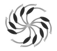 HIAKDOFT Mangos de Repuesto para Ollas 10 Piezas Asas Laterales Planas Resistentes al Calor Accesorio para Sartenes y Vaporeras Apto para Cocina Doméstica y Profesional