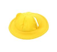 HIAKDOFT Mini Sombrero De Conejito para Mascotas, Accesorio Amarillo De Tela Ligera, Tamaño Pequeño, Adecuado para Disfraces y Fiestas Temáticas De Animales Pequeños