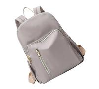 HIAKDOFT Mochila Pañalera para Ñiño Gris Claro, Bolsa Maternidad de Gran Capacidad Organizador Térmico para Biberones y Colgado Cochecito, Mochila Guardería Funcional para Viajes y Salidas