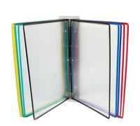 HIAKDOFT Organizador de Pared para Archivos Colgante con Coloridos Soporte de para Oficina y Escuela Expositor Mural Práctico y Duradero