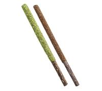 HIAKDOFT Palitos para Lamer y Morder Gatos Comestibles de Fruta de Hiel Hierba Gatera Matatabi 12 Piezas para Juego Interactivo y Cuidado Dental Gatos Pequeños y Cachorros