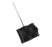 HIAKDOFT Pedal de Batería con Almohadilla Silenciosa Cabezal de Esponja Suave para Reducción de Ruido Fácil Instalación Compatible con Práctica de Batería y Protección de Piel y Caja