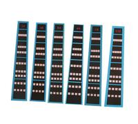 HIAKDOFT Pegatinas de Entonación para Violín con Guía de Digitación Etiquetas de Posición para Dedos Adhesivas y Duraderas Ayuda para Principiantes y Práctica de Notas