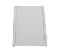 HIAKDOFT Placa de Identificación para Escritorio de Aluminio 8x12 Cm Soporte Adhesivo y Ranura para Colgar, Letrero Metálico para Oficina y Espacios de Trabajo, Placa Nombre Profesional