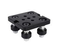 HIAKDOFT Polea de Perfil de Aluminio Impresora Soporte Trasero con Diseño Compatible con Cnc Fácil Instalación y Durabilidad Garantizada