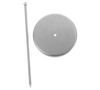 HIAKDOFT Porta Billetes de Metal con Base Sólida, Soporte para Recibos y Tickets, Palo de Punta de Nota para Mostrador de Cocina, Restaurante y Oficina, Accesorio de Escritorio Funcional