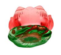 HIAKDOFT Portavelas De Flor De Loto De Elegante Soporte para Vela Tealight Decoración para Mesa y Ceremonias Budistas para Hogar y Bodas