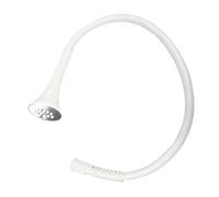 HIAKDOFT Repuesto para de Prendas Compatible con Midea Manguera de Vapor de 136 M de Plástico Blanco con Boquilla de Punta de Vapor Accesorio Duradero para Eliminar Arrugas