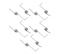 HIAKDOFT Resortes de Torsión de Acero Inoxidable 1x6x4 Bobinas, Kit de 10 Piezas para Tapa de Basura, Resorte Pequeño de Compresión para Reparación y Mantenimiento en Hogar y Oficina