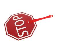 HIAKDOFT Señal de Stop de Mano Portátil para Aula Paleta Educativa Ligera Asa Herramienta Didáctica para Interacción Profesor-Alumno y Actividades Escolares Señalización para Clases