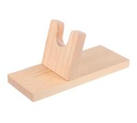 HIAKDOFT Soporte de Madera para Pulverizador de Pegamento Caliente Base Fija para Estante Accesorio Práctico para Manualidades DIY Compacto y Fácil de Transportar