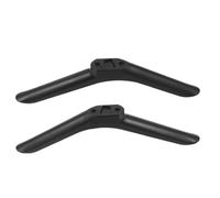 HIAKDOFT Soporte para Smart TV de 32 Pulgadas con Patas Antideslizantes y Tornillos Base para Pantalla Plana Negra con 4 Almohadillas Reemplazo de Patas para TV de Mesa