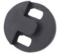 HIAKDOFT Sordina Redonda Negra para Violonchelo de Goma Duradera, Amortiguador Flexible para Práctica de Violonchelo, Accesorio Ligero Compatible Puentes, Suministro Profesional