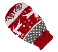 HIAKDOFT Suéter Navideño para Perros y Gatos Suéter de Punto Grueso y Cálido Diseño de Calabaza Ropa de Invierno Transpirable y Cómoda para Mascotas Pequeñas Adecuado para Exteriores y