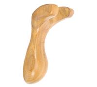 HIAKDOFT Tablero de Masaje de Madera Forma para Cuerpo Herramienta de Acupuntura Manual para Rostro Espalda Brazos y Relajación Muscular con Bordes Suaves y Diseño Ergonómico