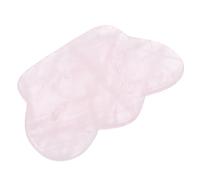 HIAKDOFT Tablero Gua Sha De Cuarzo Rosa Placa De Masaje Facial Herramienta De Raspado Para Spa De Para Masajes De Relax