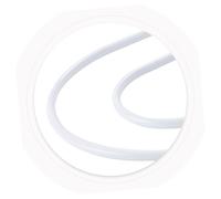 HIAKDOFT Tendedero Giratorio Blanco para Ropa y Ropa de Cama Ahorra Espacio con Diseño Vertical y Resistente al Viento para Pequeños y Organizador Compacto