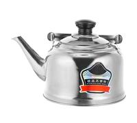 HIAKDOFT Tetera Inoxidable con Mango Ergonómico y Resistente al Calor Hervidor Silbante para Hogar Diseño Antiquemaduras y de Vertido para Té y Agua Caliente