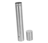 HIAKDOFT Tubo Porta Inoxidable Protector Certificados Portátil Almacenaje Seguro Organizador Versátil