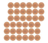 HIAKDOFT Vendajes Adhesivos Redondos Grandes 30mm, Tela Elástica Transpirable, 50 Piezas para Dedos y Articulaciones, Parche para Quemaduras y Prevención de Ampollas, Cuidado de Heridas