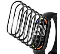 Hianjoo 6 Piezas Protector Pantalla Compatible con Xiaomi Mi Band 10, Band 10 Protector de Pantalla Premium Cobertura Completa Film Láminas [Resistente a Rayones] [Anti-Shatter]