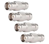 HiAoey BNC hembra a BNC hembra adaptador macho 75 ohmios SDI conector para HD-SDI/3G-SDI/4K/8K SDI Cable de monitor de cámara de vídeo 2 piezas