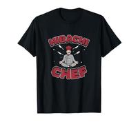 Hibachi Chef Divertido Hibachi Teppanyaki Japonés Cocina Amante Camiseta