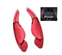 HIBEYO DSG - Palas de cambio de volante para Land Rover Evoque Velar Discovery Range Rover para Jaguar F-Pace E-Pace XE XF XJ XFL XJ Shift Paddles color rojo