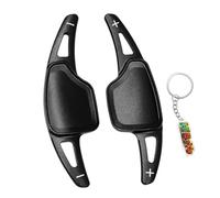 HIBEYO Extensión de levas de cambio de volante de coche compatible con Cadillac CT4 CT5 XT6 XT4 2020 2021 20202 2023 Auto Paleta de cambios DSG Pegatinas Accesorios para modificación de remo de