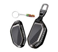 HIBEYO Funda para llave de coche compatible con Kia Carnival GT Line Picanto EV9 Sorento MQ4 Carnaval K8 Mañana K5 Carens Rio Seltos mando a distancia Funda Carcasa Llavero 6 botones