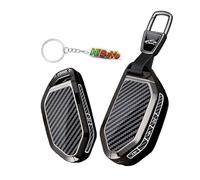 HIBEYO Funda para llave de coche compatible con Kia Carnival GT Line Picanto EV9 Sorento MQ4 Carnaval K8 Mañana K5 Carens Rio Seltos mando a distancia Funda Carcasa llavero 4 botones