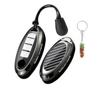 HIBEYO Funda para llave de coche compatible con Nissan Tiida Qashqai J11 J10 Micra Kicks Altima X-Trail Navara Leaf Note Sentra Murano llavero estuche funda protectora funda carcasa llave accesorios C